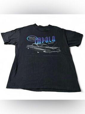Vintage 90s ‘59 Chevy Impala Classic Car Shirt Size Medium